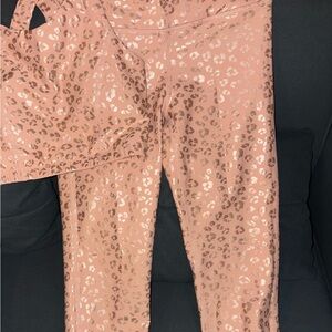 SELFISH Leopard Print Activewear Set